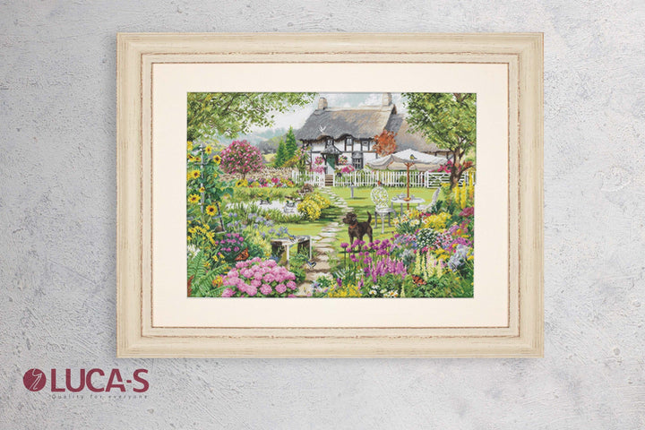 Cottage Garden B2412L Counted Cross-Stitch Kit