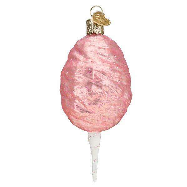 Old World Christmas Cotton Candy Blown Glass Ornament