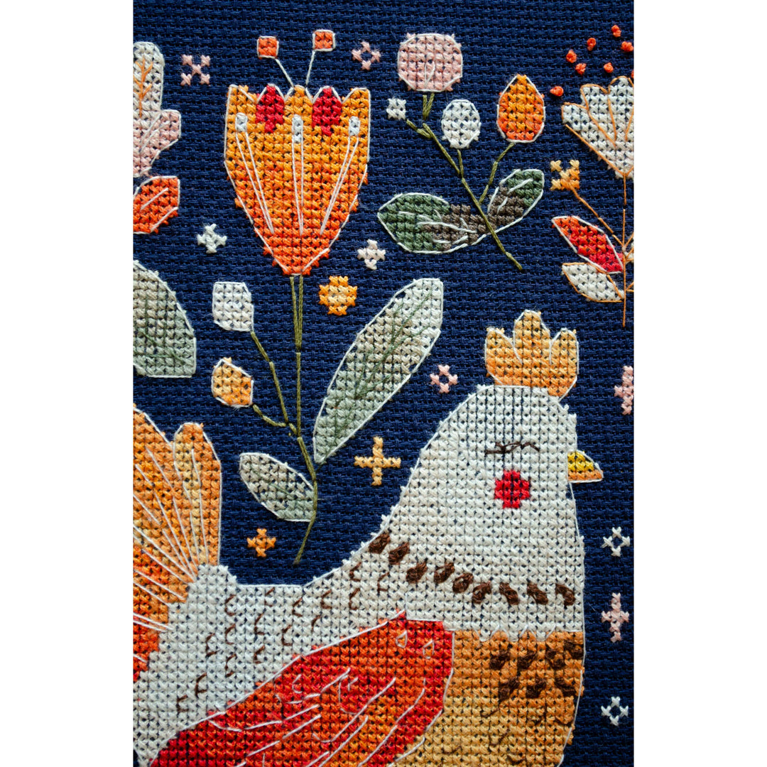 Counted Cross-stitch kit - Best hen friends AH-247