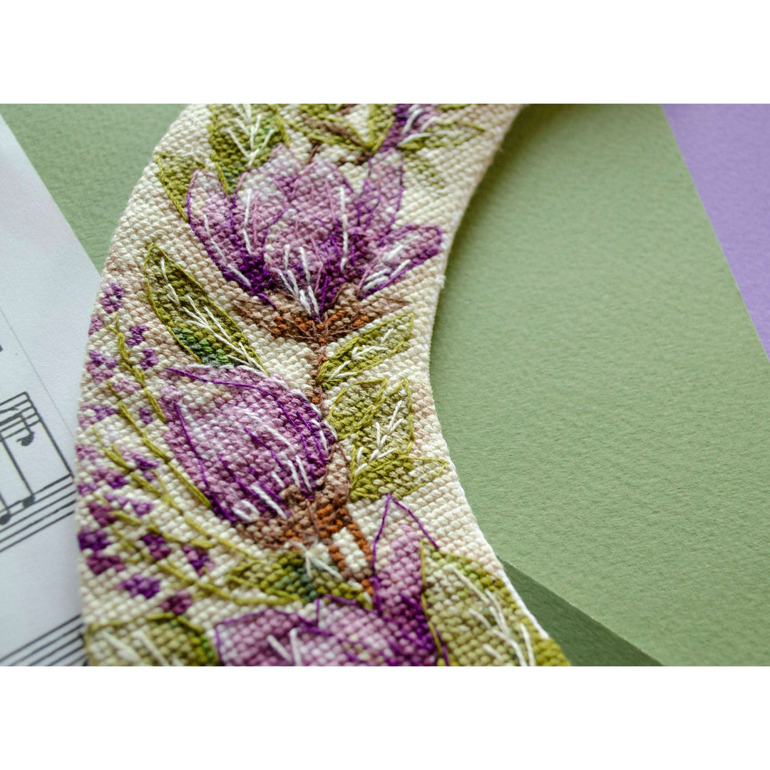 Counted Cross stitch kit - Collar Exquisite Inspiration AHC-003