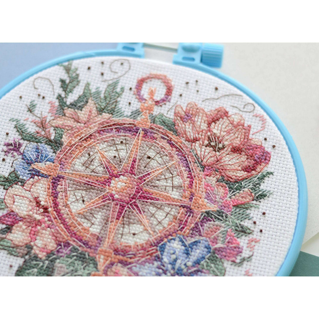 Counted Cross-stitch kit - Direction to harmony AHM-084
