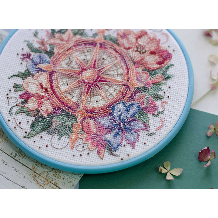 Counted Cross-stitch kit - Direction to harmony AHM-084
