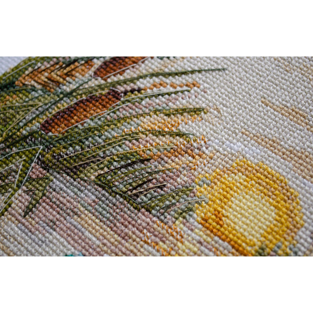 Counted Cross-stitch kit - Evening swim AH-259