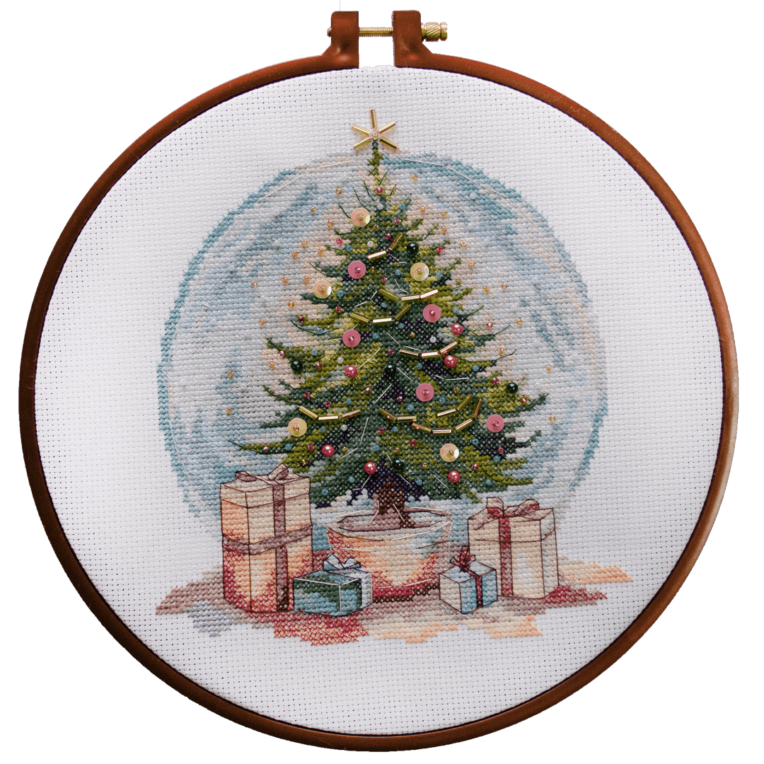 Counted Cross-stitch kit - Moment Before Christmas AH-255