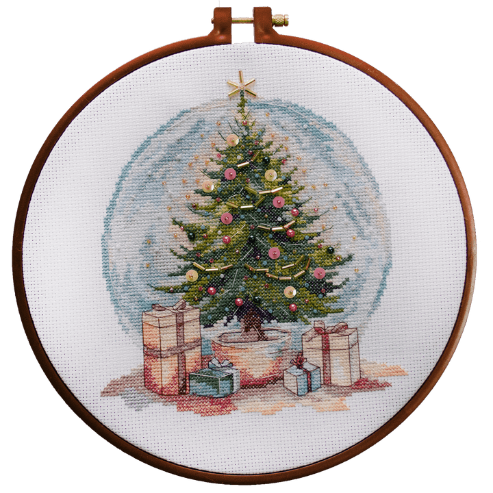 Counted Cross-stitch kit - Moment Before Christmas AH-255