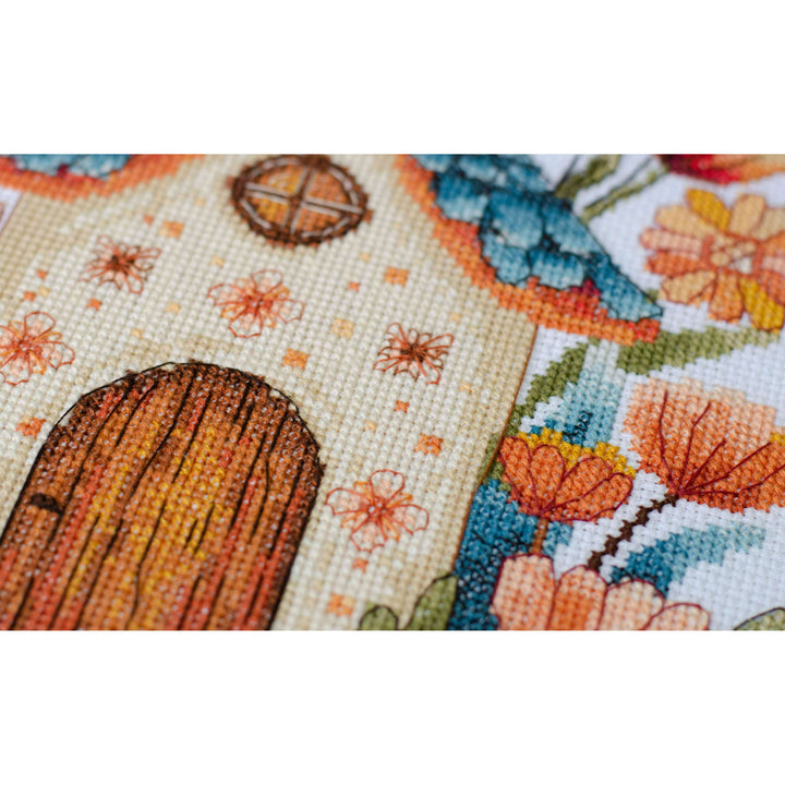 Counted Cross-stitch kit - Sing for us, little bird! AH-254