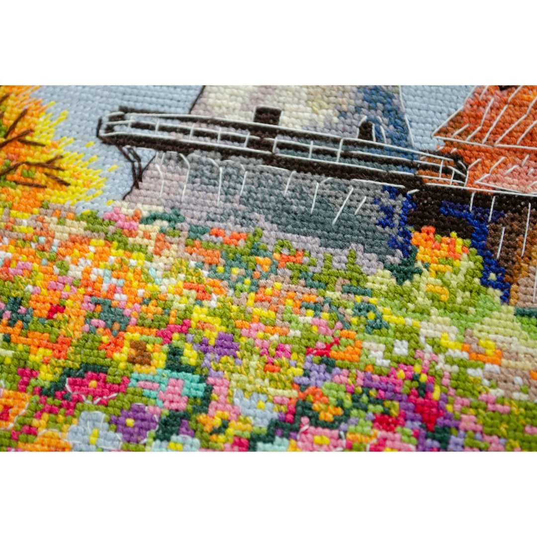 Counted Cross stitch kit - The melody of the autumn wind