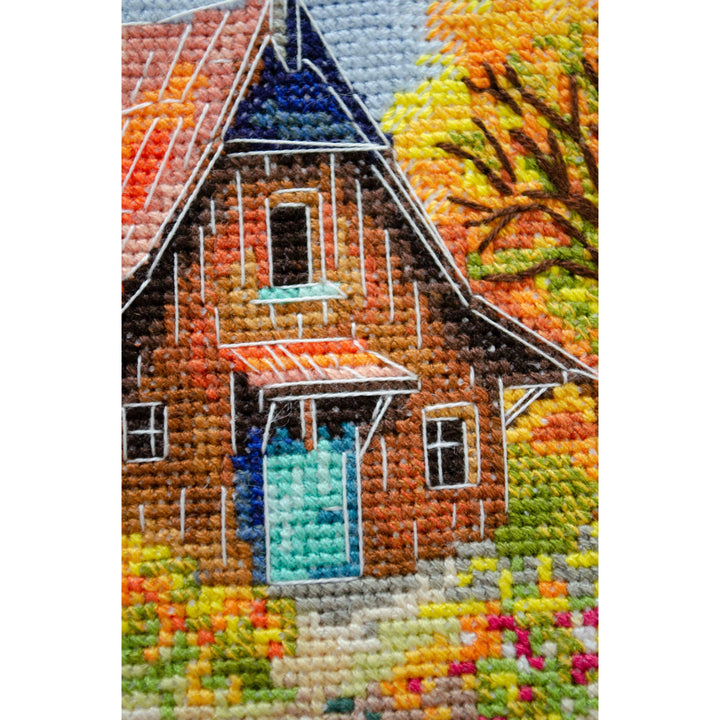 Counted Cross stitch kit - The melody of the autumn wind