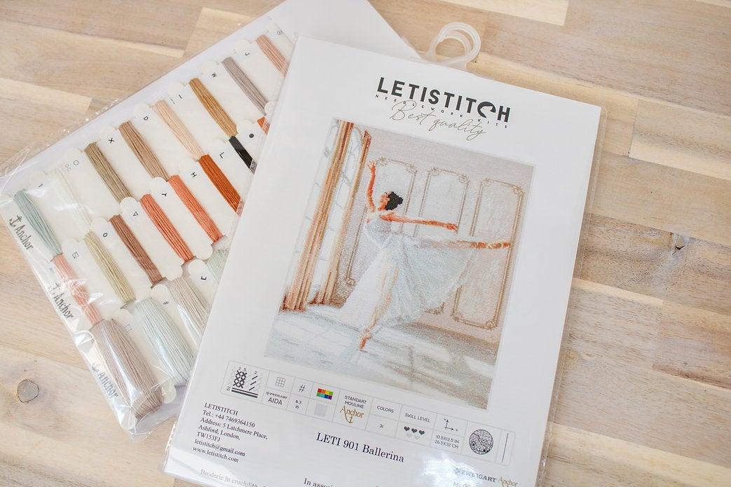 Counted Cross Stitch Kit Ballerina Leti901