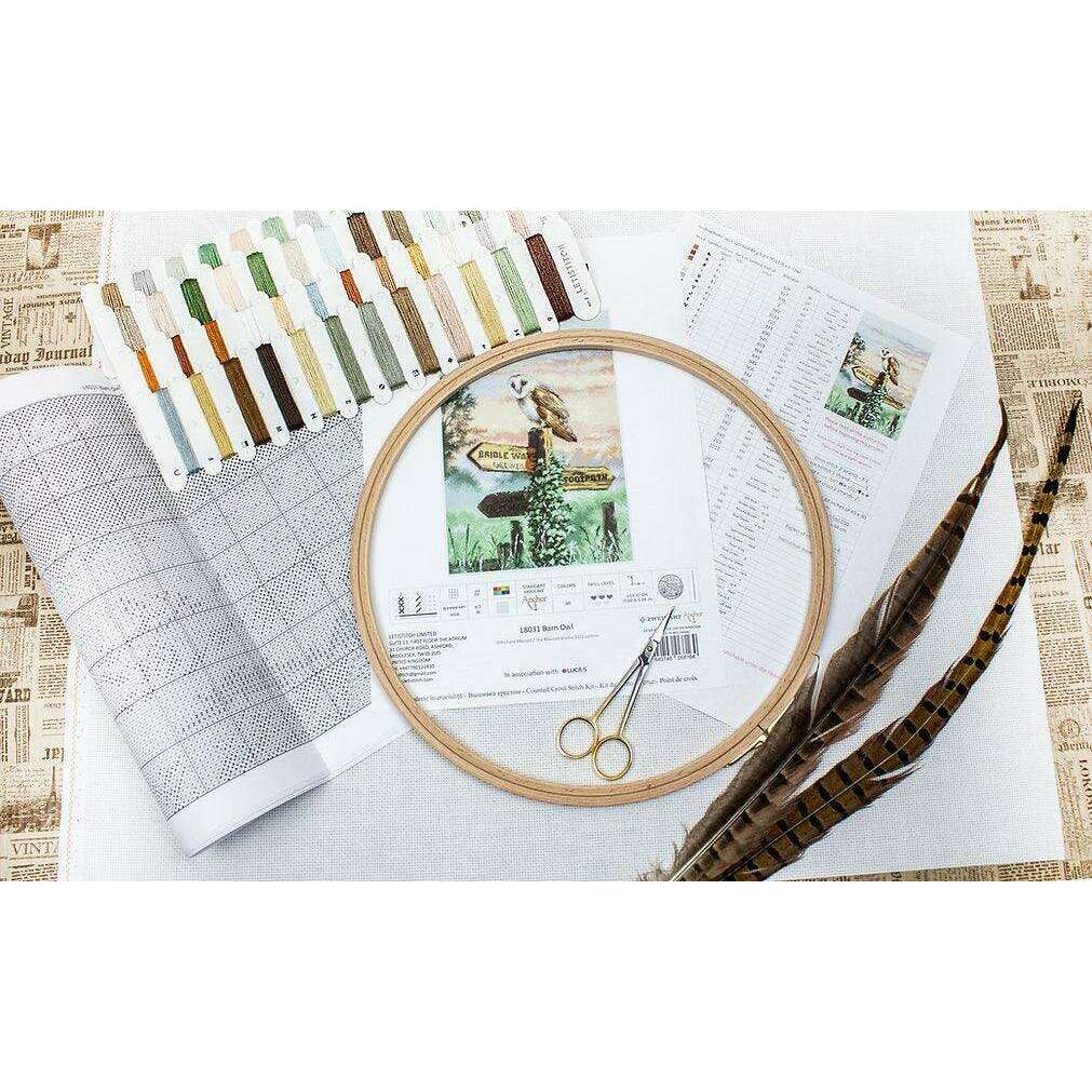 Counted Cross Stitch Kit Barn Owl L8031