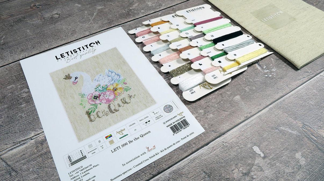 Counted Cross Stitch Kit Be the Queen Leti996