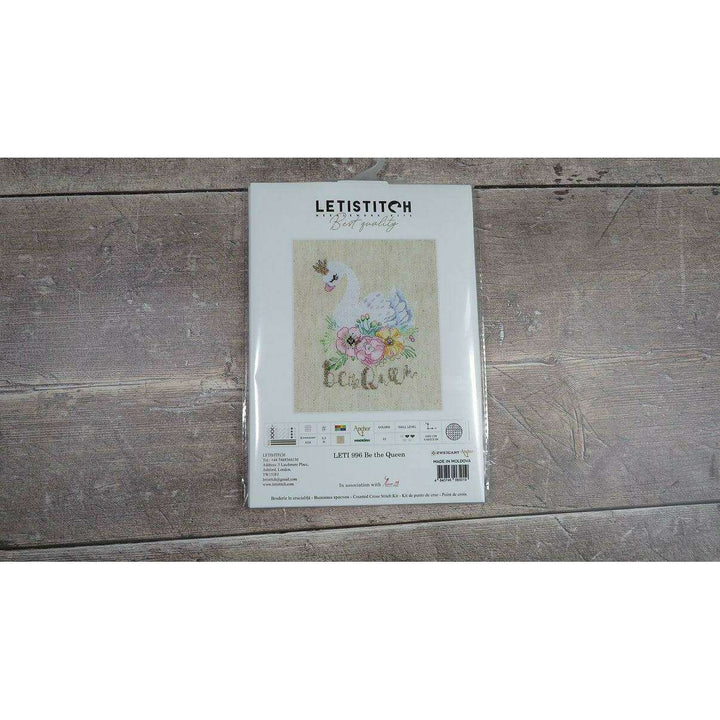 Counted Cross Stitch Kit Be the Queen Leti996