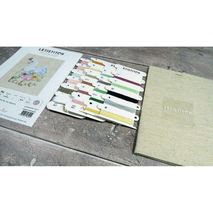 Counted Cross Stitch Kit Be the Queen Leti996