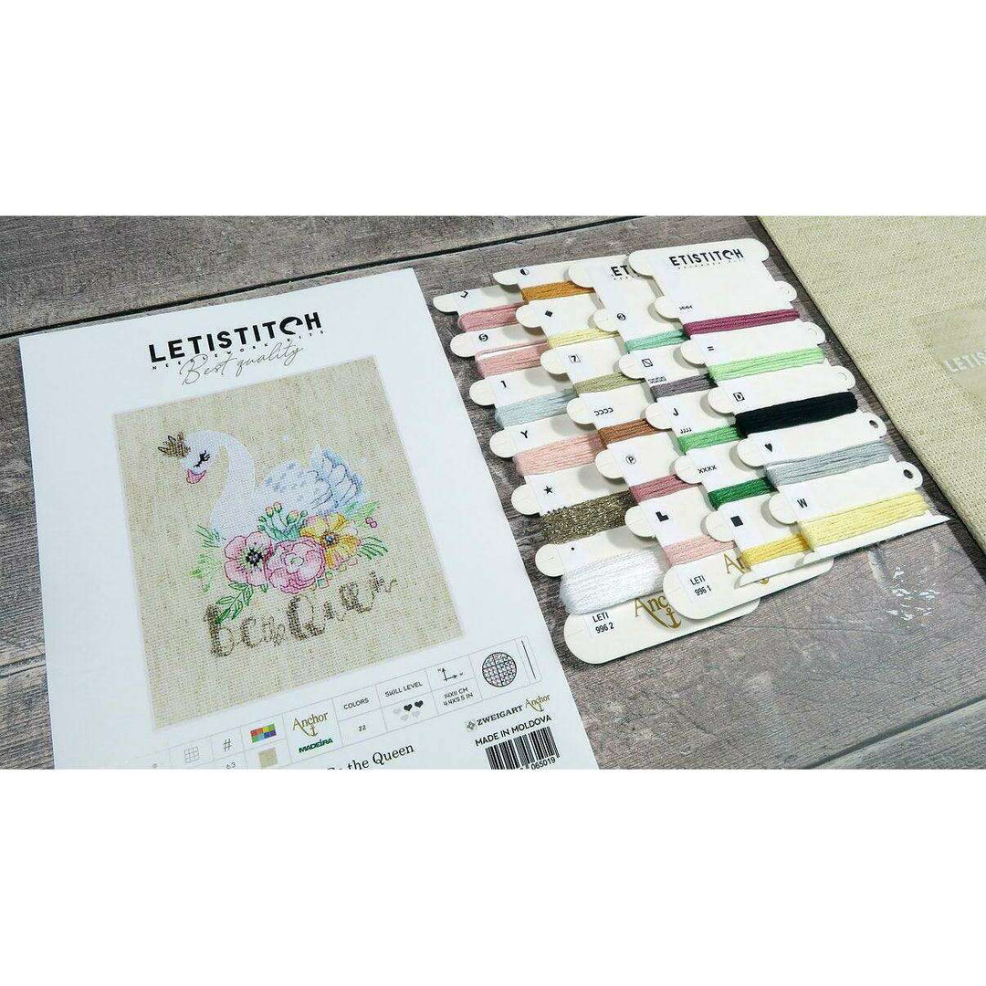 Counted Cross Stitch Kit Be the Queen Leti996