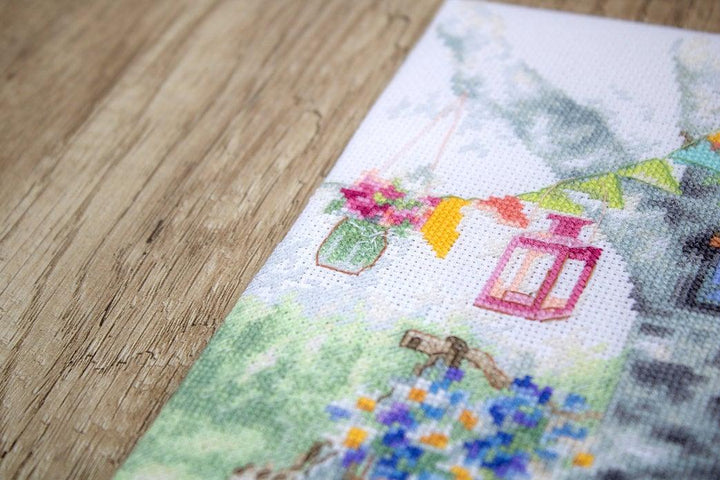 Counted Cross Stitch Kit Bike Leti971