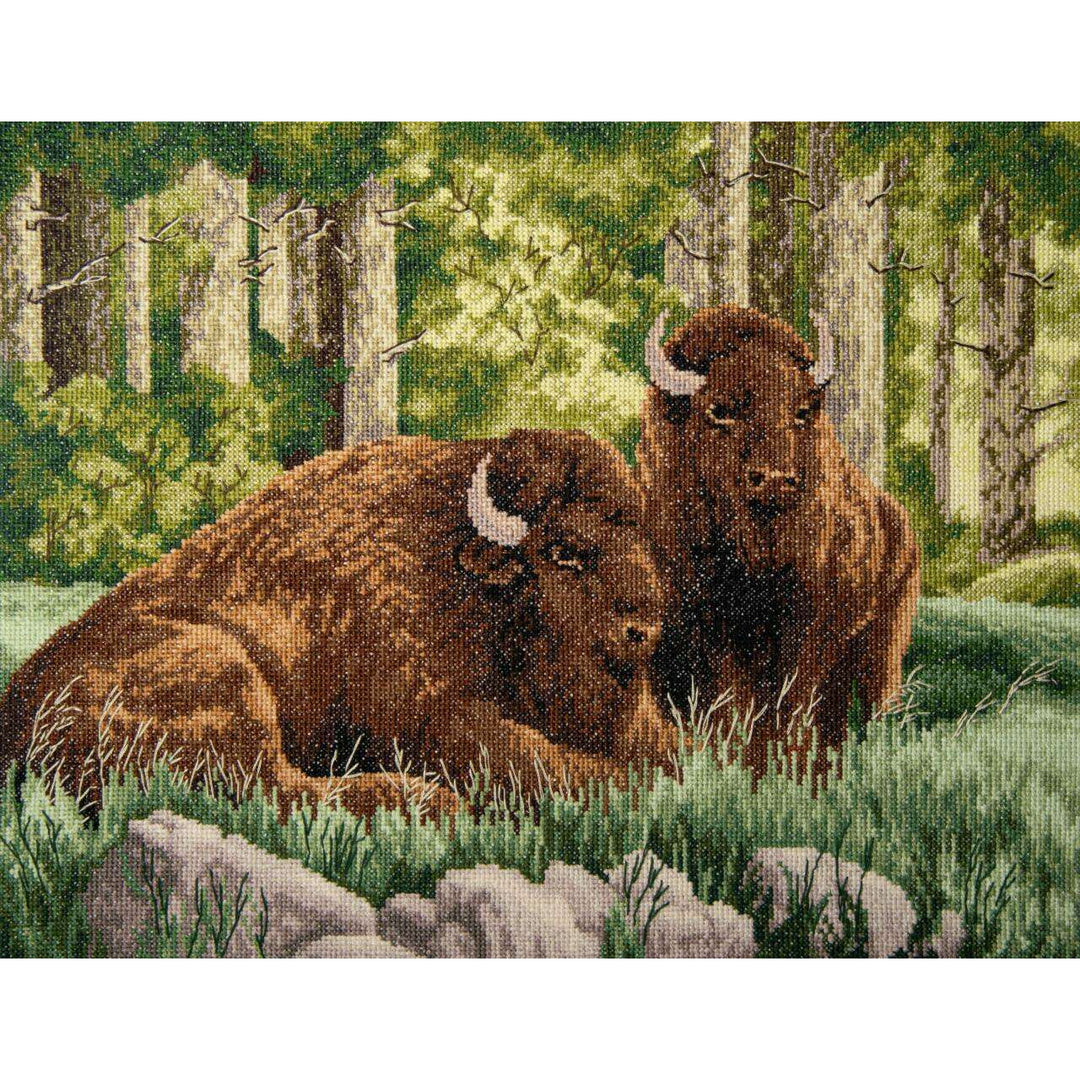 Counted cross stitch kit Bison M-520C