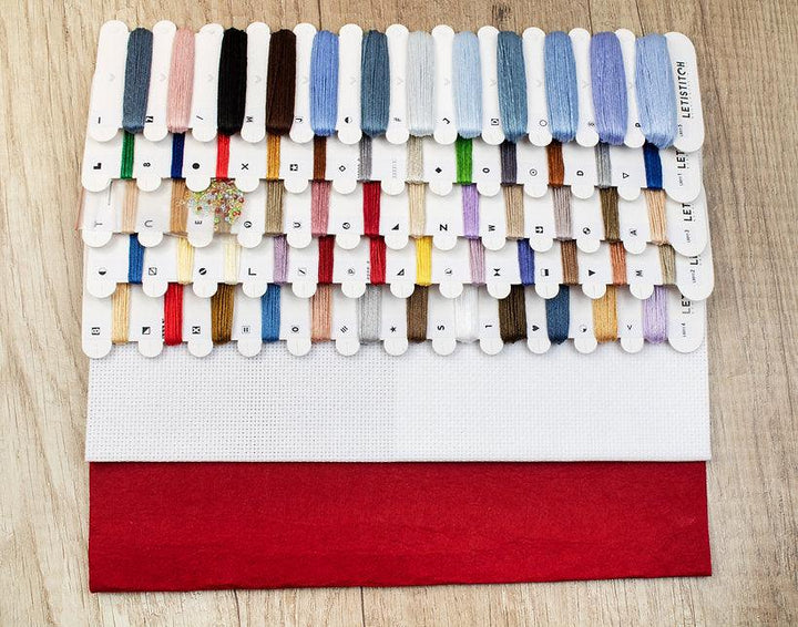 Counted Cross Stitch Kit Christmas Eve Stocking L8011