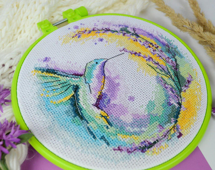 Counted Cross-stitch kit  - Color whirlwind AHM-073