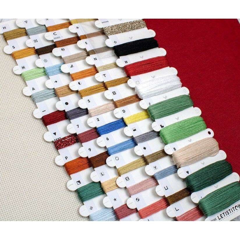 Counted Cross Stitch Kit Cozy Christmas Stocking L8010