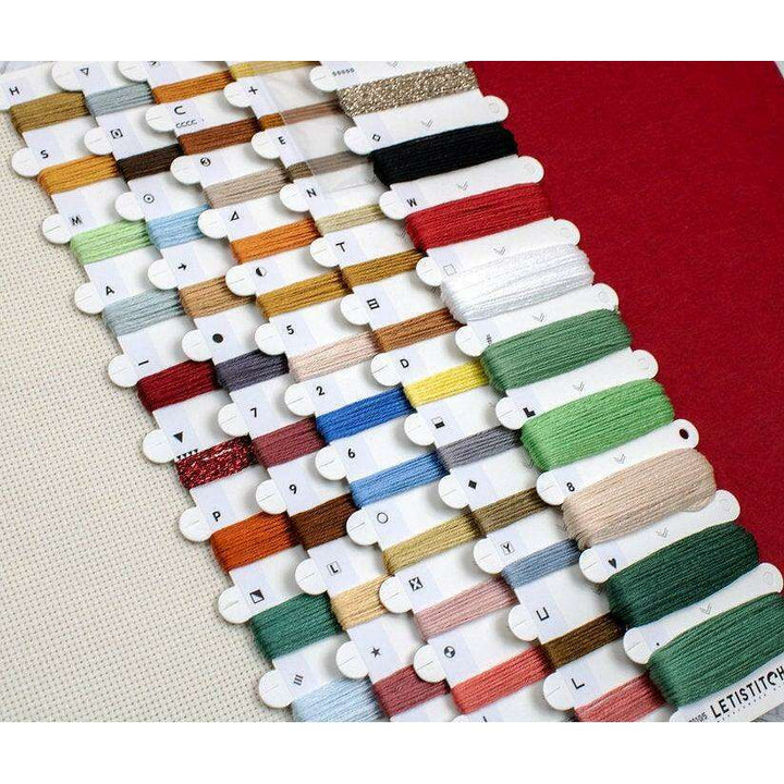 Counted Cross Stitch Kit Cozy Christmas Stocking L8010