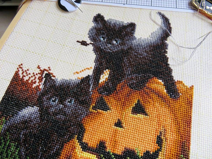 Counted Cross Stitch Kit Did we scare you? Leti964
