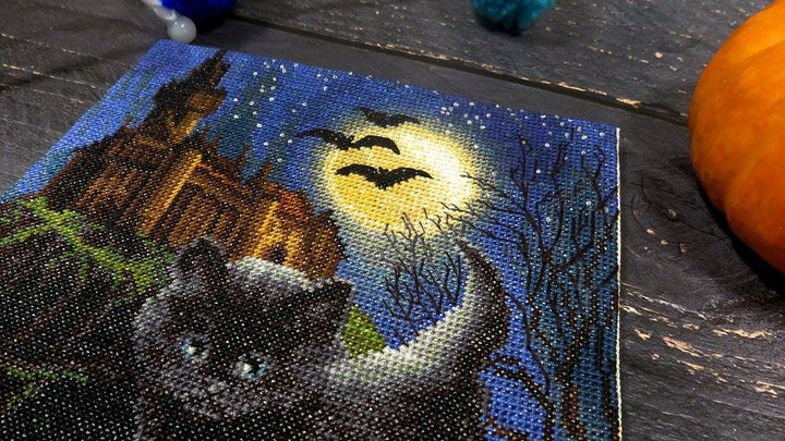 Counted Cross Stitch Kit Did we scare you? Leti964
