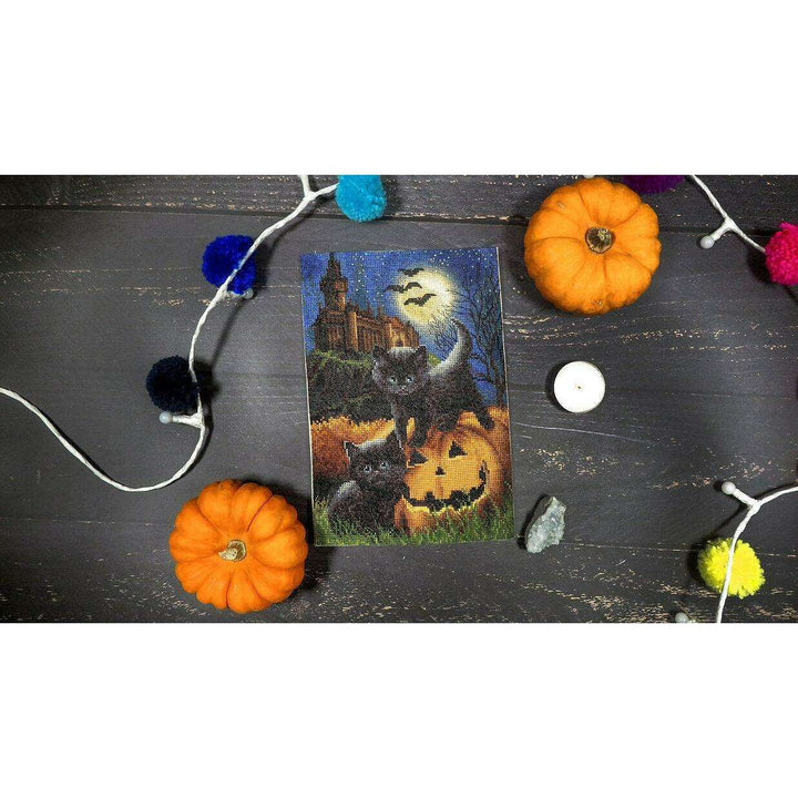 Counted Cross Stitch Kit Did we scare you? Leti964