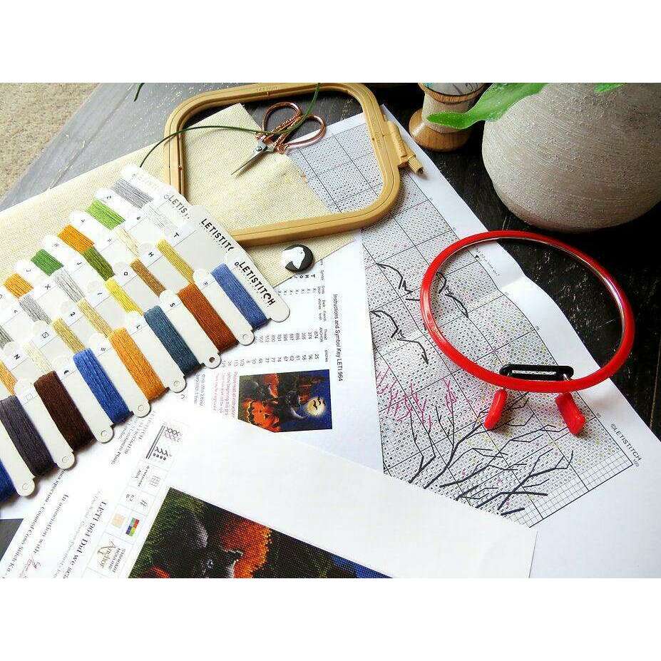 Counted Cross Stitch Kit Did we scare you? Leti964