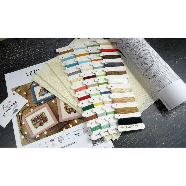 Counted Cross Stitch Kit Early Evening in Avola L8021