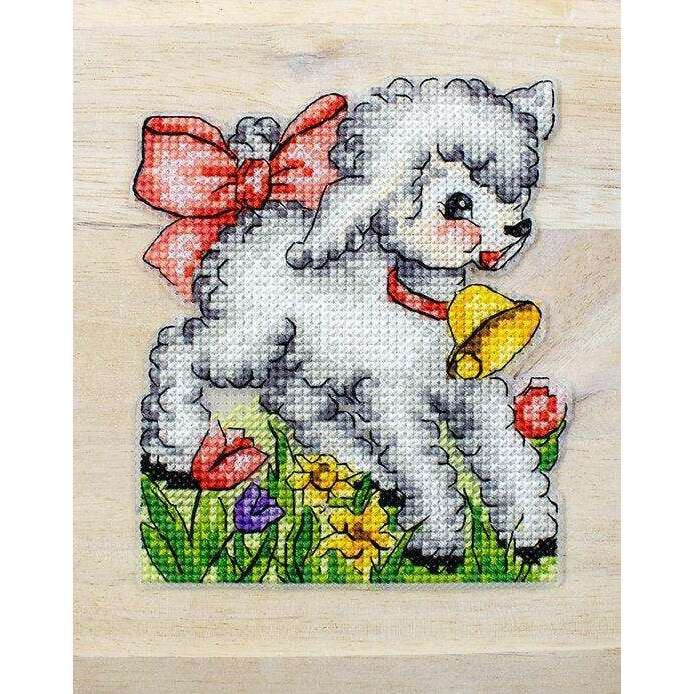 Counted Cross Stitch Kit Easter Ornaments kit of 8 pcs L8032