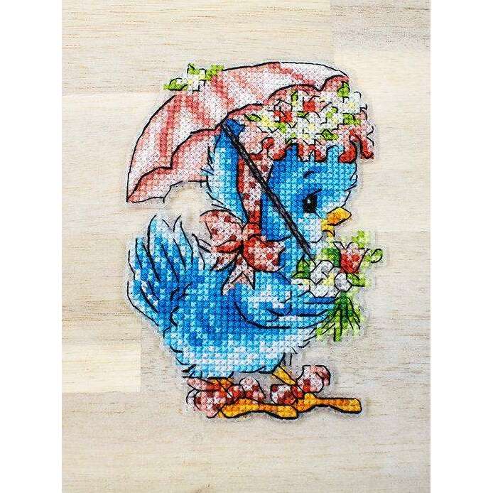 Counted Cross Stitch Kit Easter Ornaments kit of 8 pcs L8032