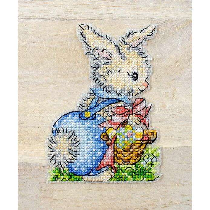 Counted Cross Stitch Kit Easter Ornaments kit of 8 pcs L8032