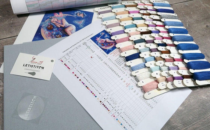 Counted Cross Stitch Kit Evening Dreams Leti995