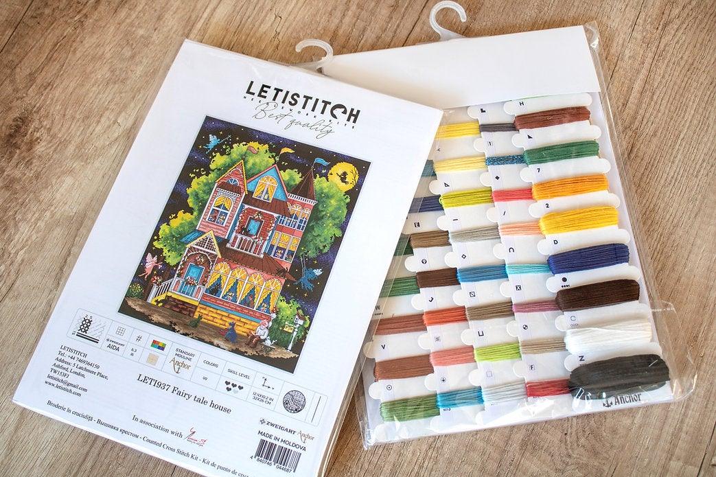 Counted Cross Stitch Kit Fairy tale house Leti937