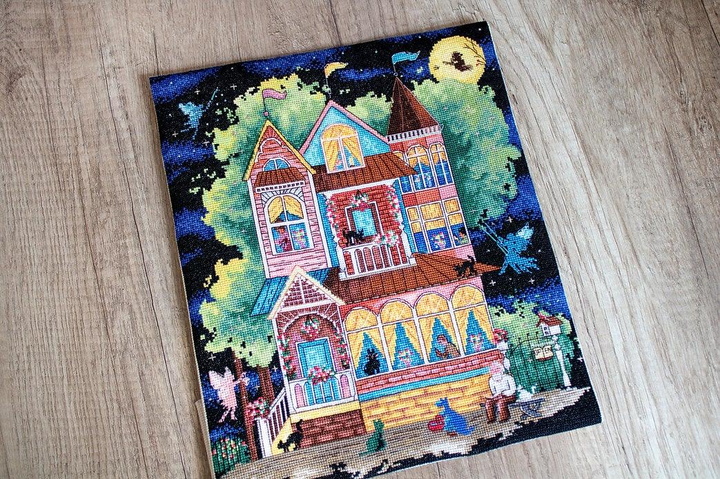 Counted Cross Stitch Kit Fairy tale house Leti937