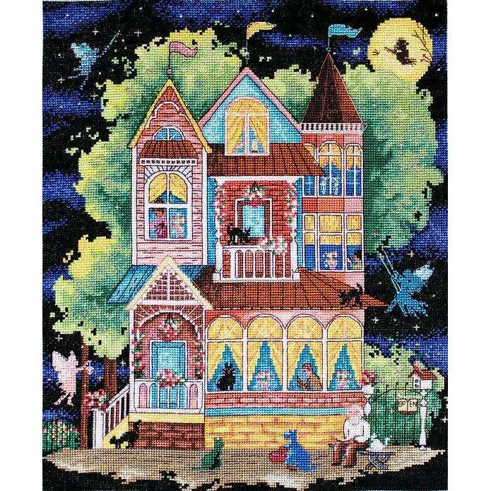 Counted Cross Stitch Kit Fairy tale house Leti937