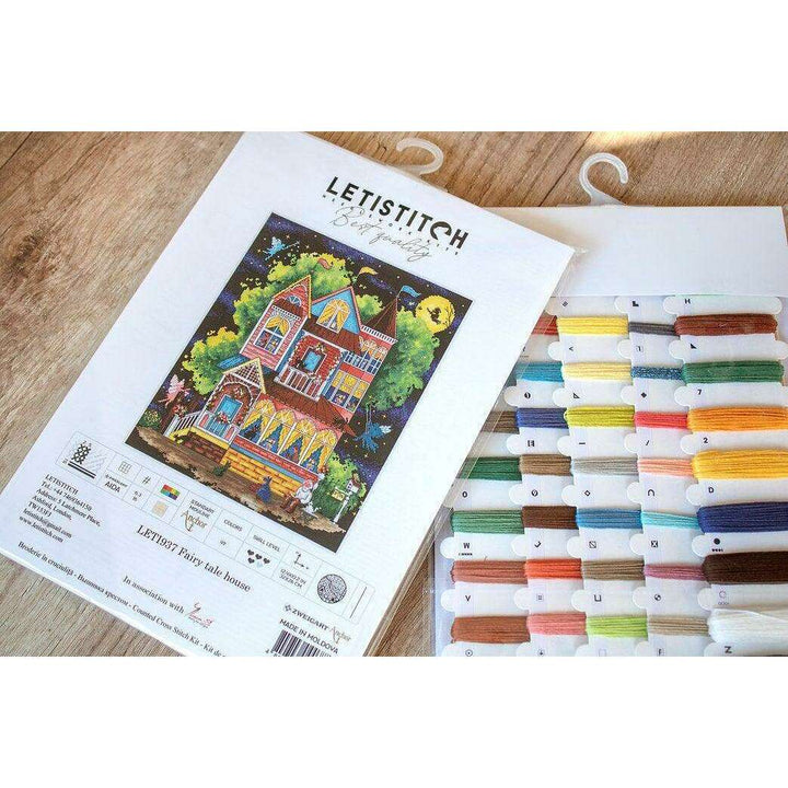 Counted Cross Stitch Kit Fairy tale house Leti937