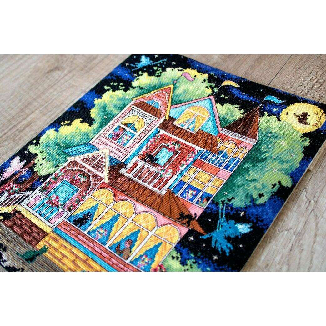Counted Cross Stitch Kit Fairy tale house Leti937