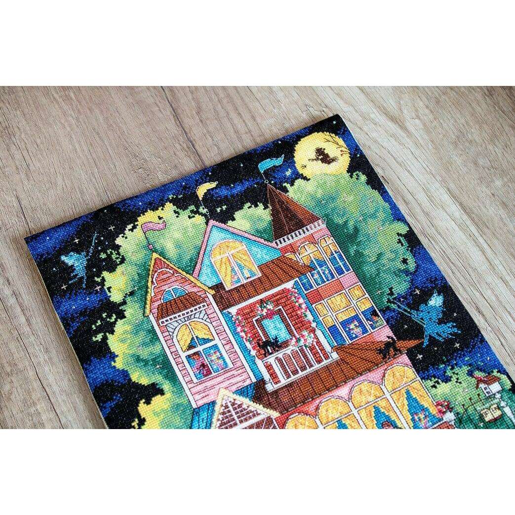 Counted Cross Stitch Kit Fairy tale house Leti937