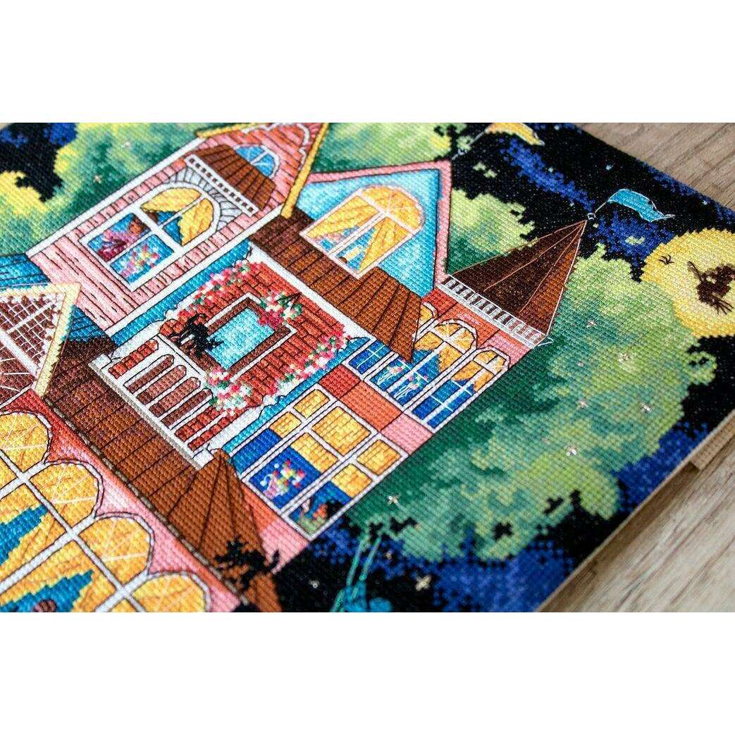 Counted Cross Stitch Kit Fairy tale house Leti937
