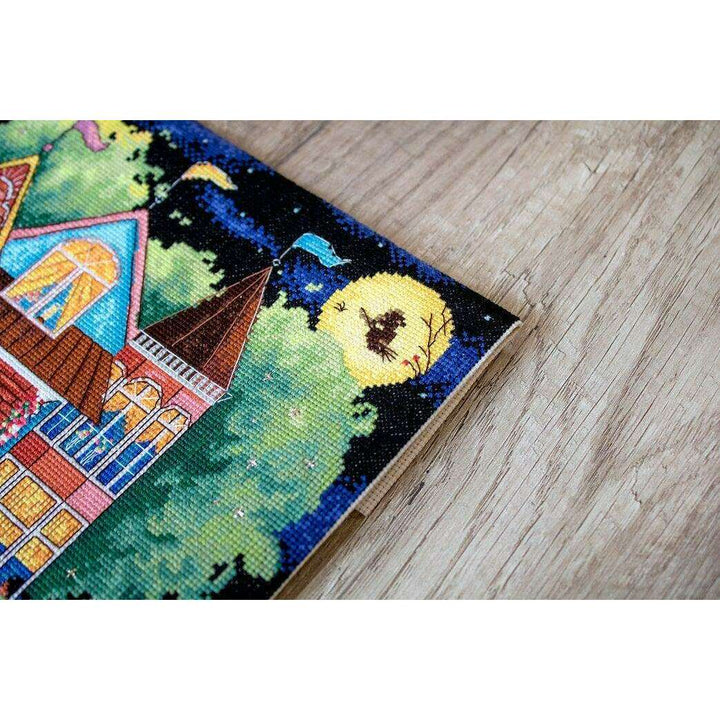 Counted Cross Stitch Kit Fairy tale house Leti937