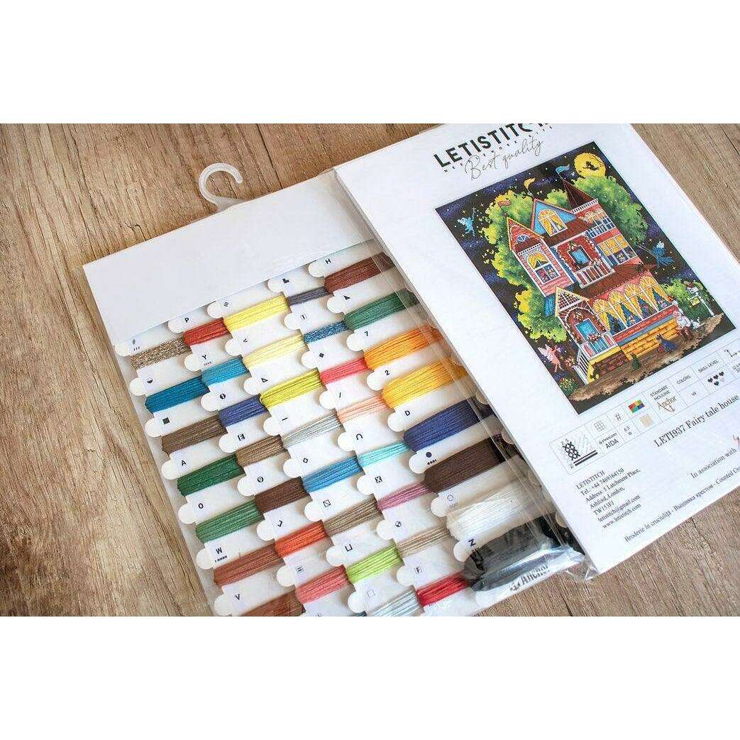 Counted Cross Stitch Kit Fairy tale house Leti937