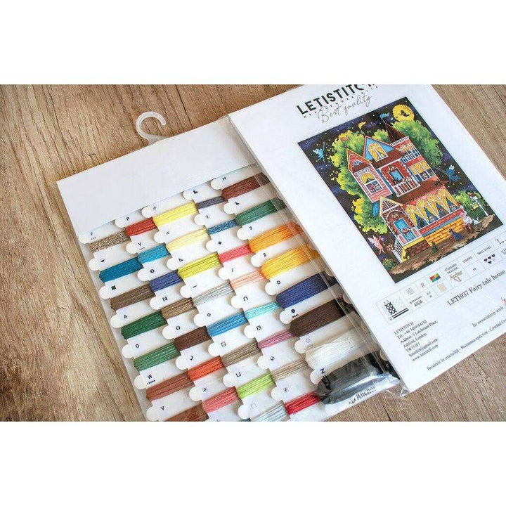 Counted Cross Stitch Kit Fairy tale house Leti937