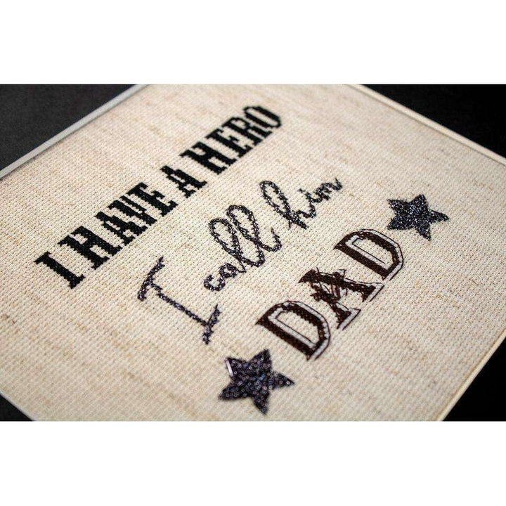 Counted Cross Stitch Kit Father's day gift Leti933