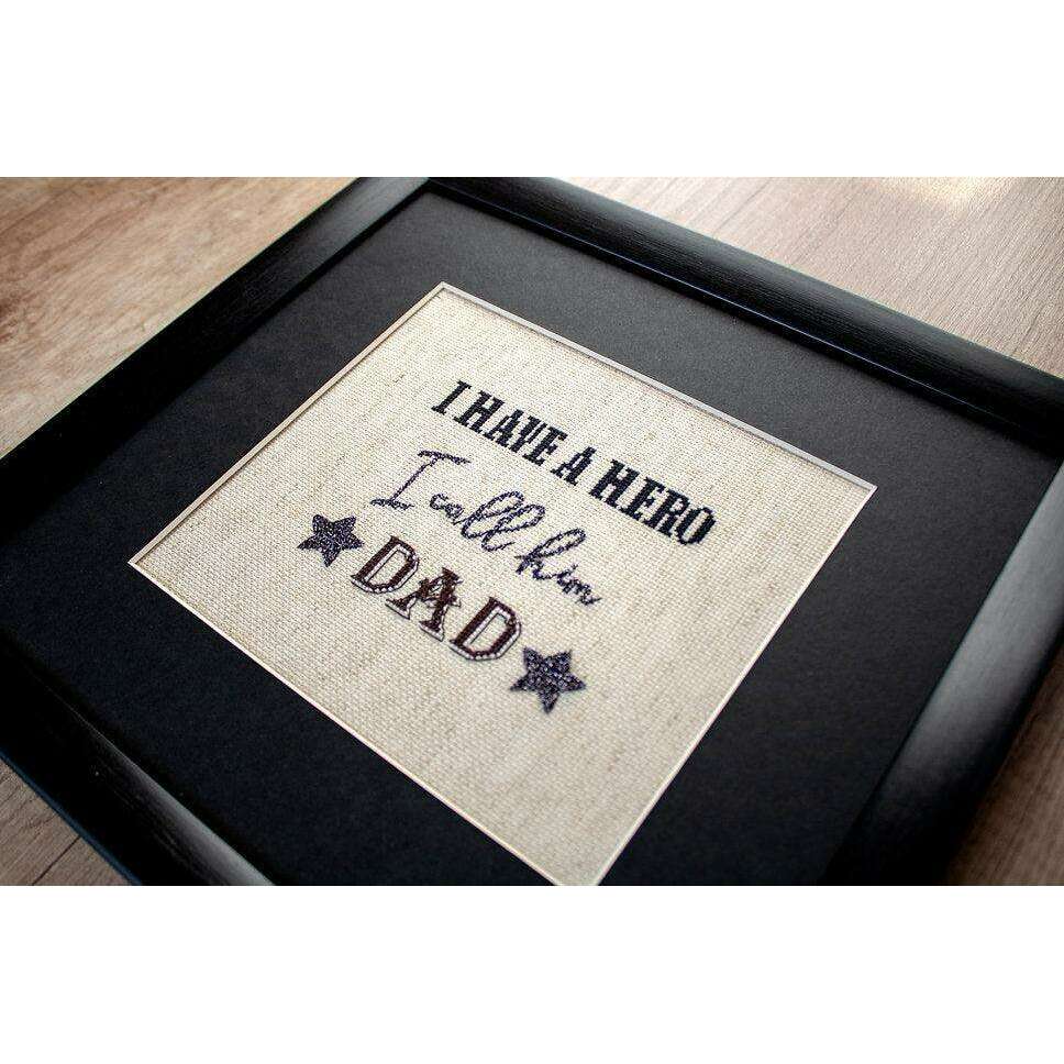 Counted Cross Stitch Kit Father's day gift Leti933