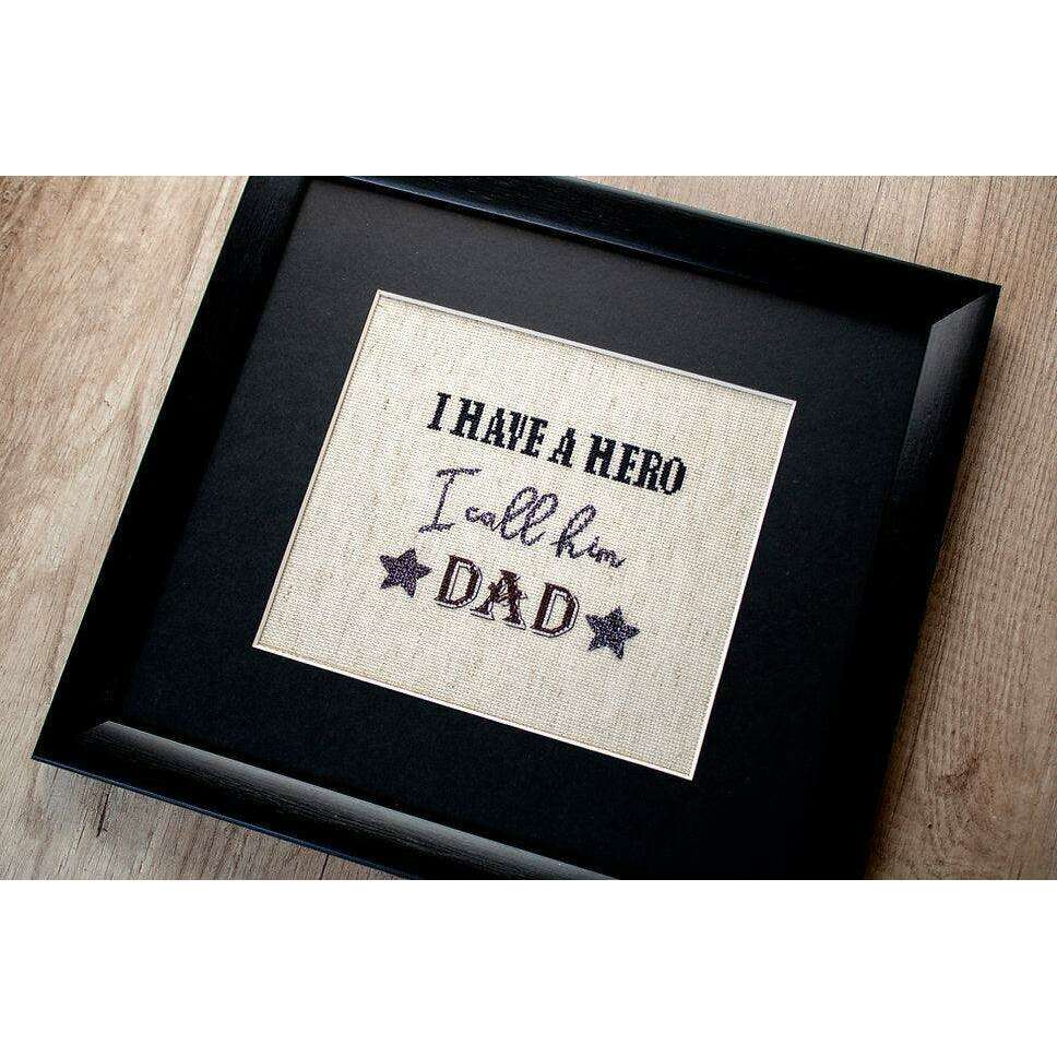 Counted Cross Stitch Kit Father's day gift Leti933