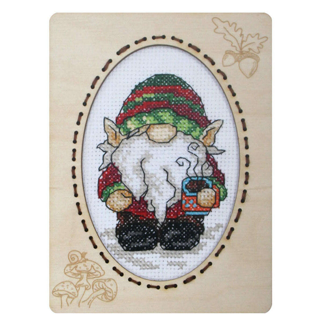 Counted Cross-Stitch Kit Gnomes 6658