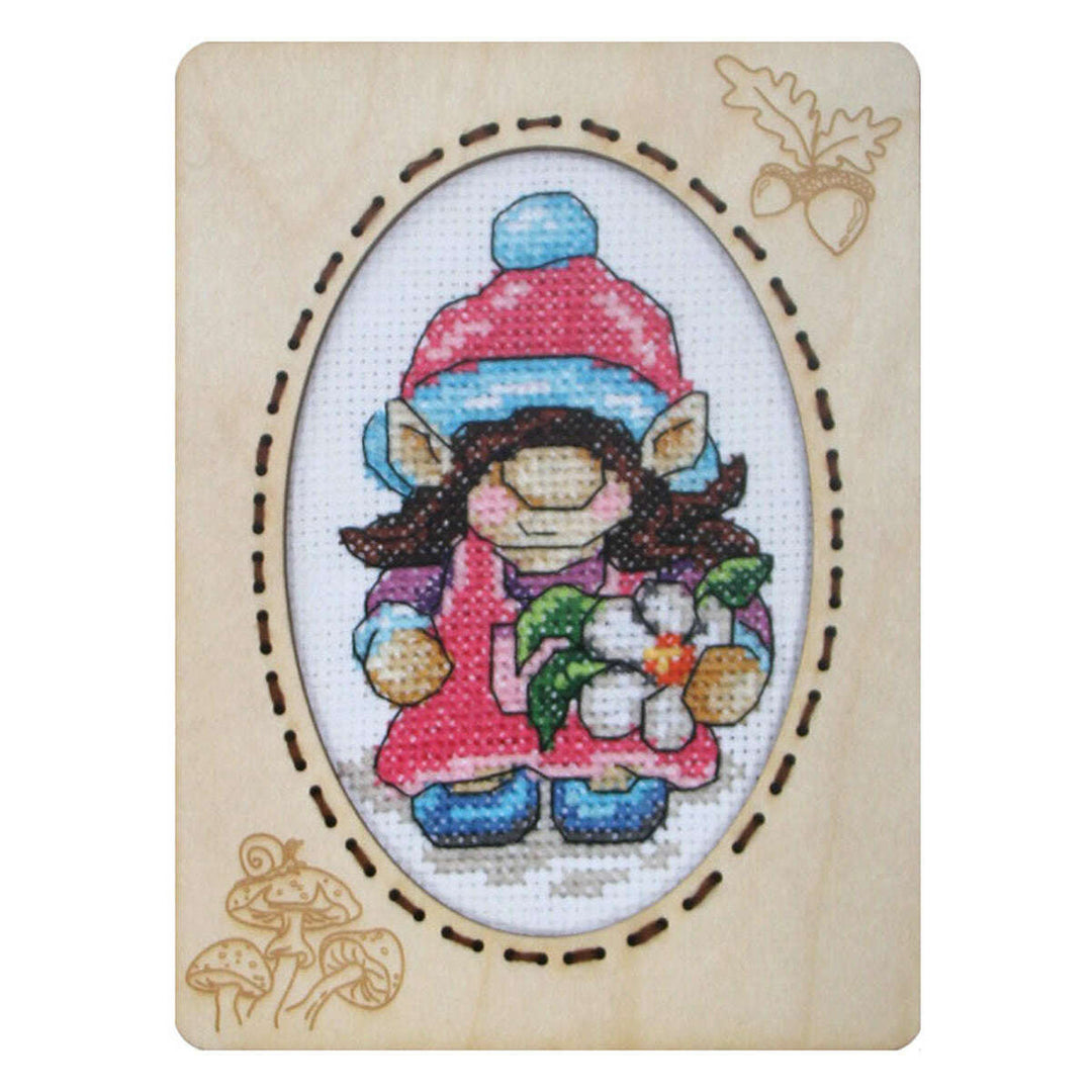 Counted Cross-Stitch Kit Gnomes 6659