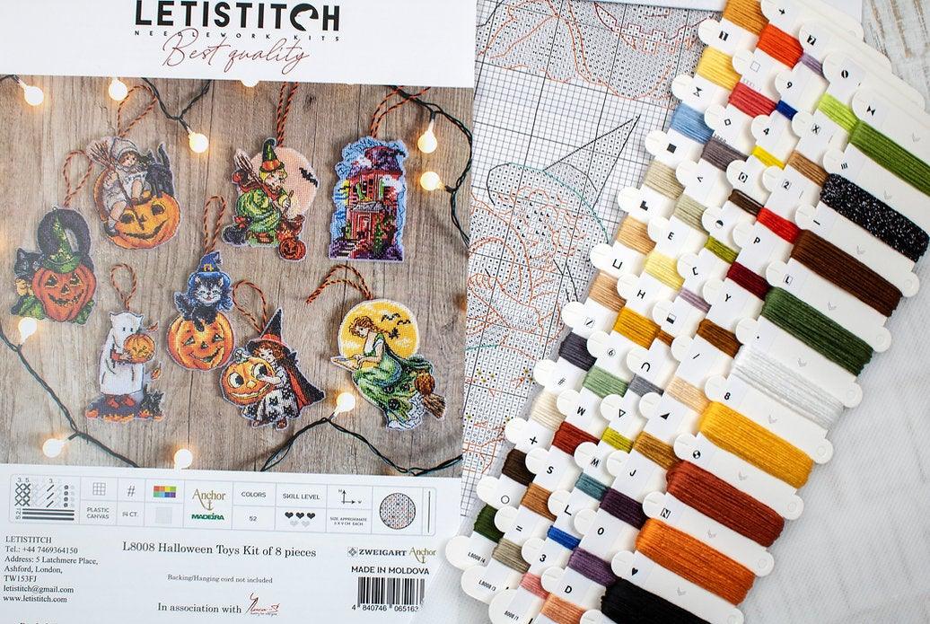 Counted Cross Stitch Kit Halloween Toys  L8008