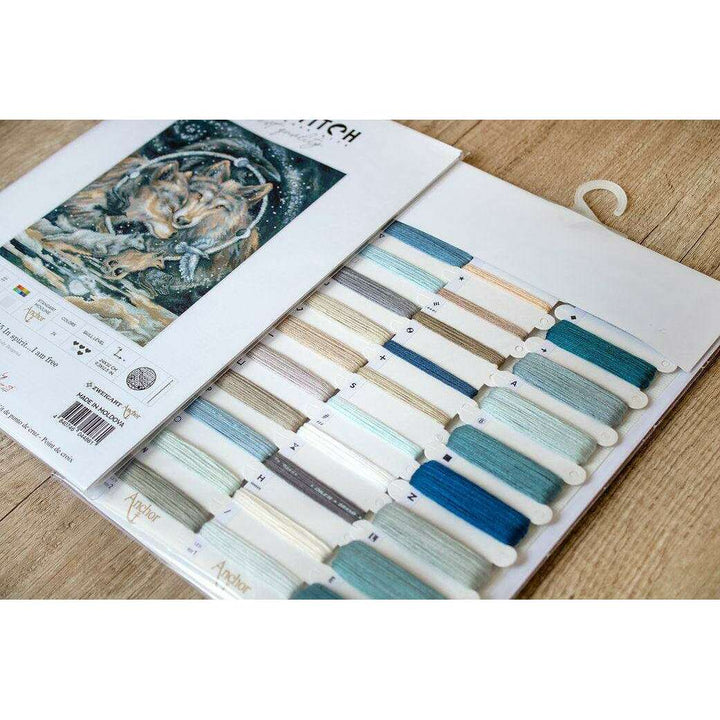 Counted Cross Stitch Kit In spirit I am free Leti955